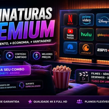 Assinaturas e Premium PRIME VIDEO